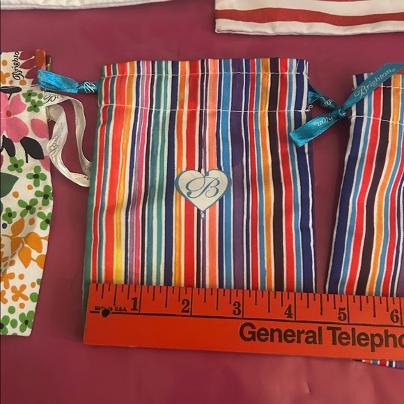 Lot of 5 Brighton Dust/Jewelry Bags - Picture 2 of 3